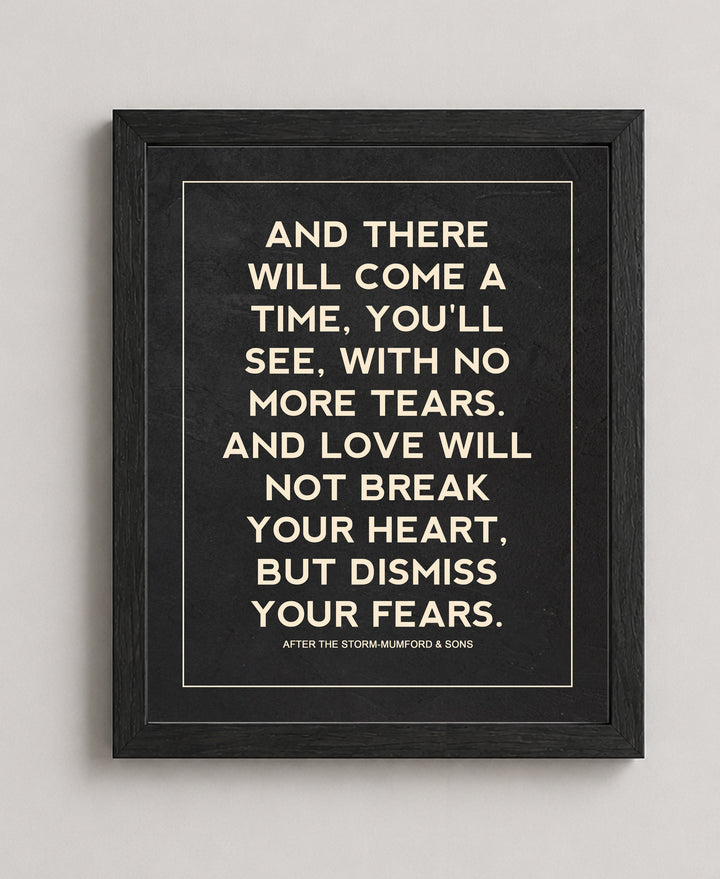 Mumford and Sons Music Wall Art