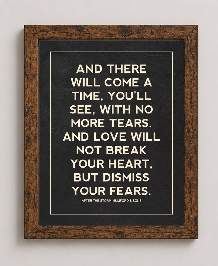 Mumford and Sons Music Wall Art