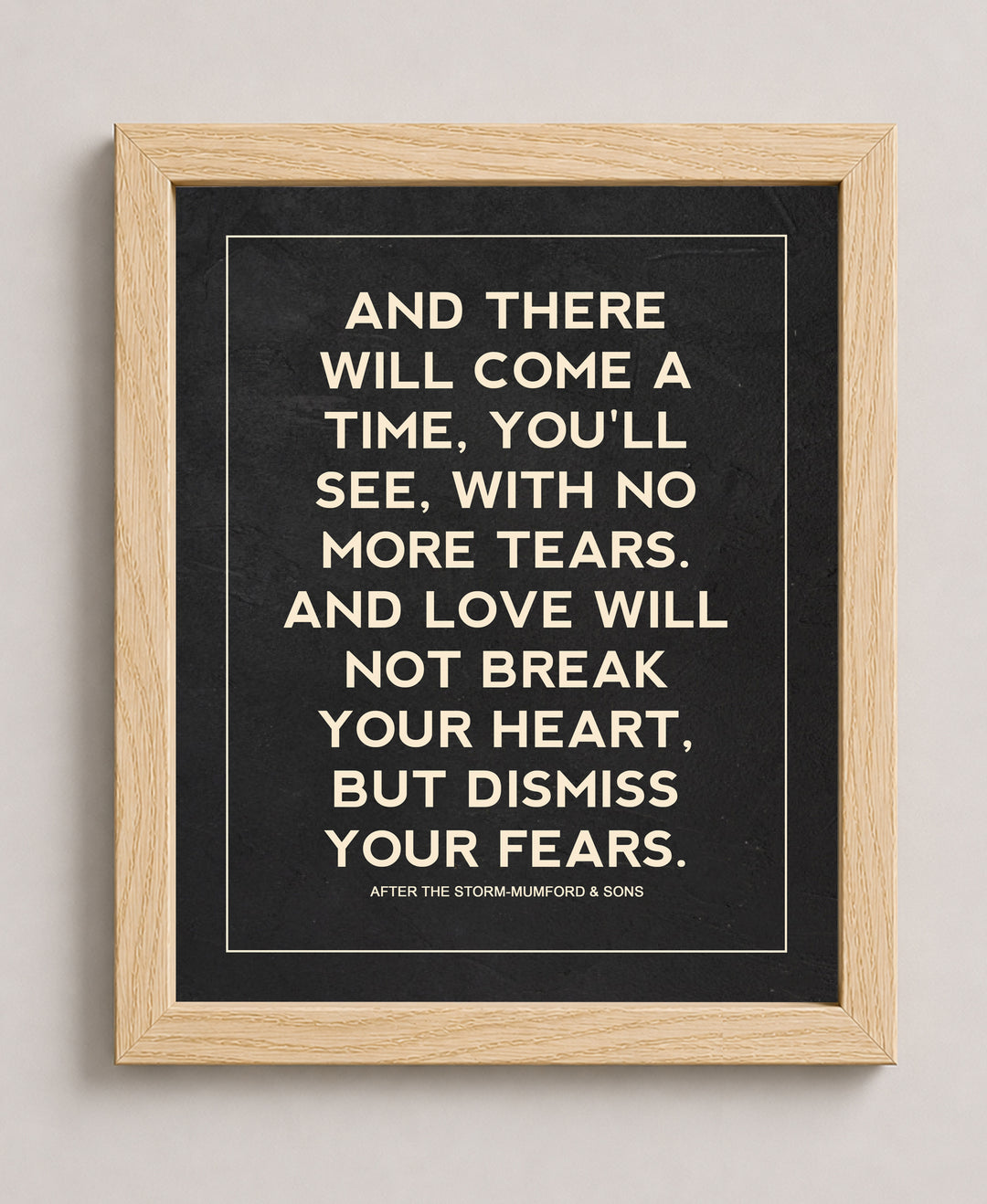 Mumford and Sons Music Wall Art