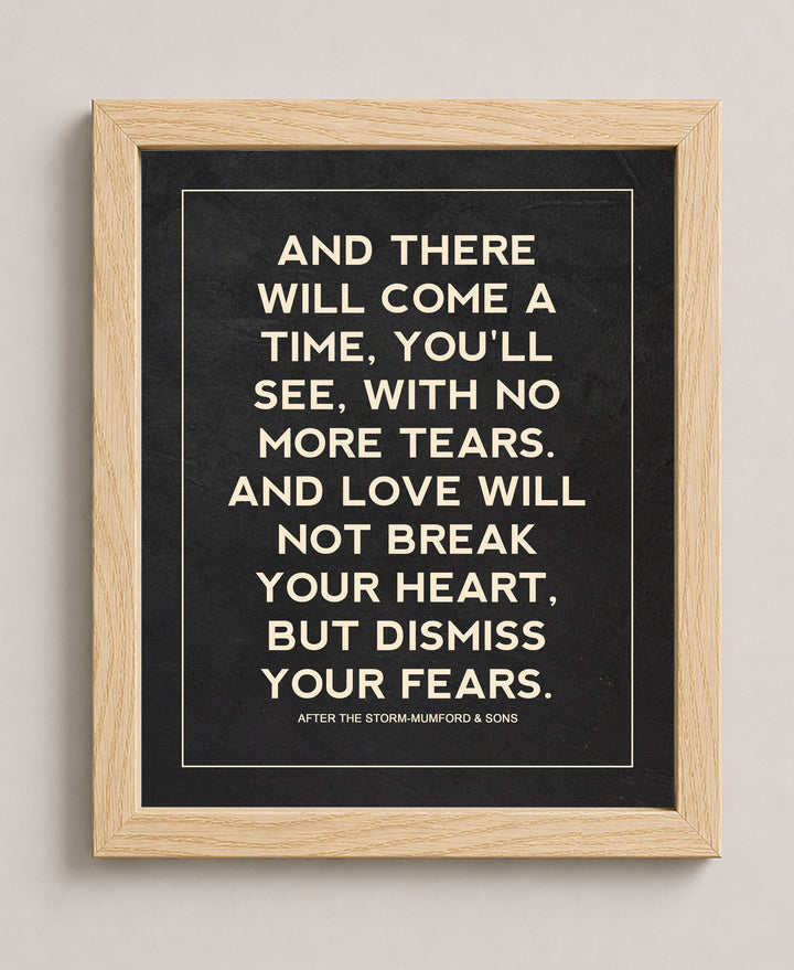 Mumford and Sons Music Wall Art