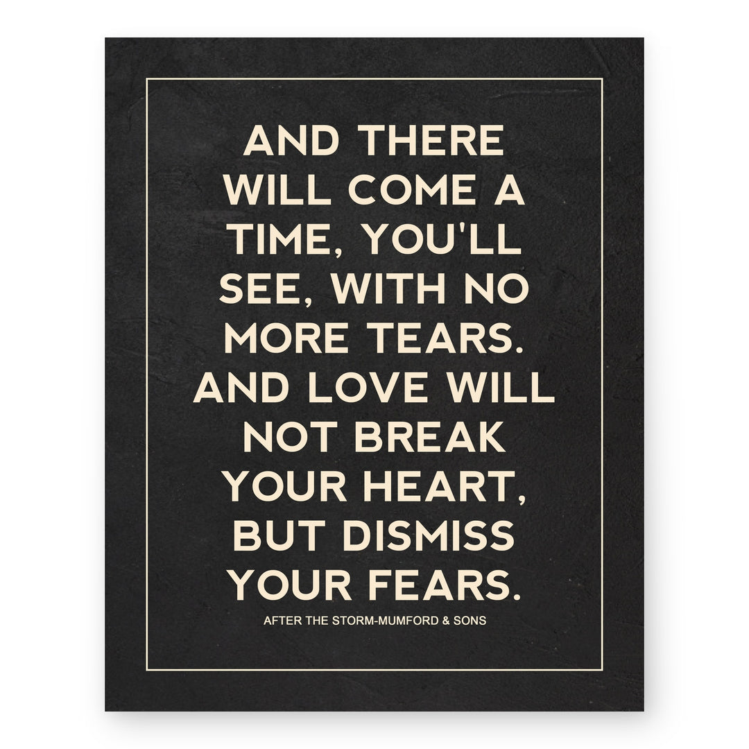 Mumford and Sons Music Wall Art