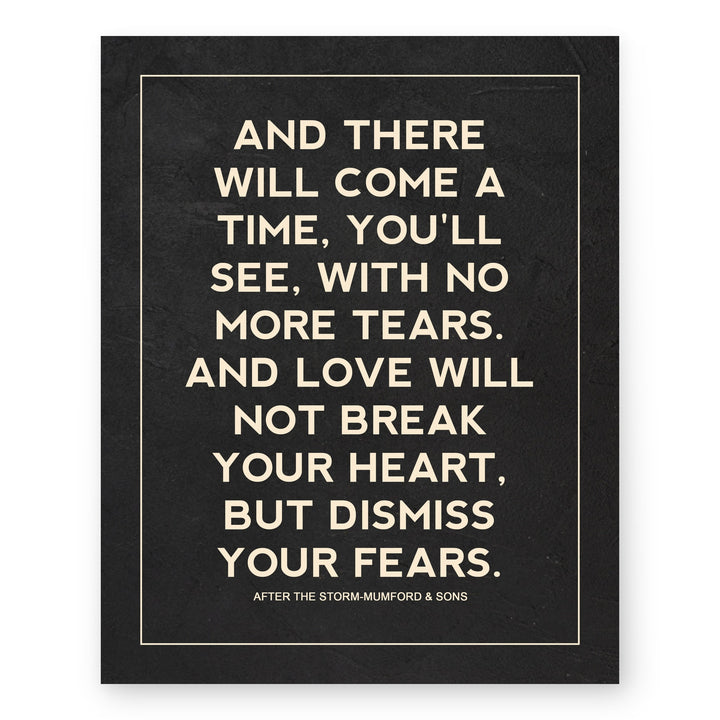 Mumford and Sons Music Wall Art