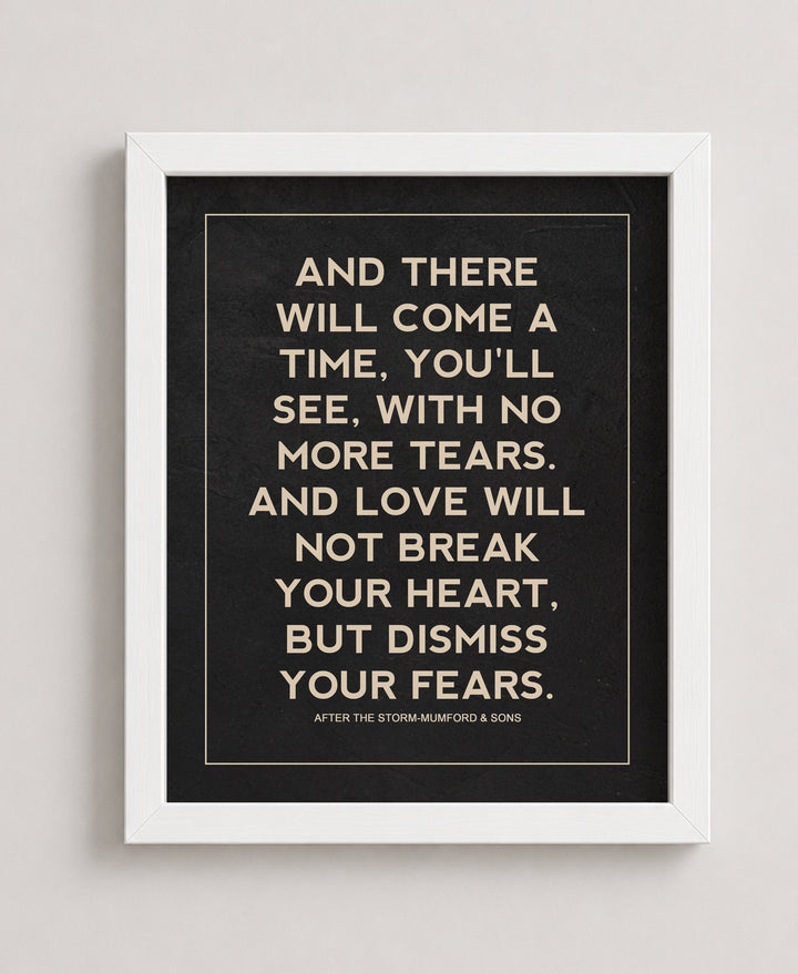 Mumford and Sons Music Wall Art