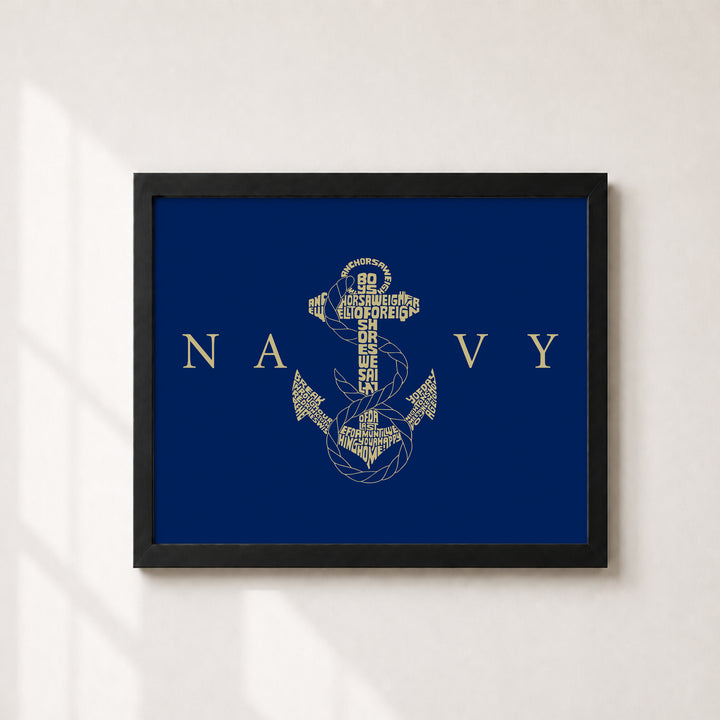 Anchors Aweigh Inspirational Wall Art