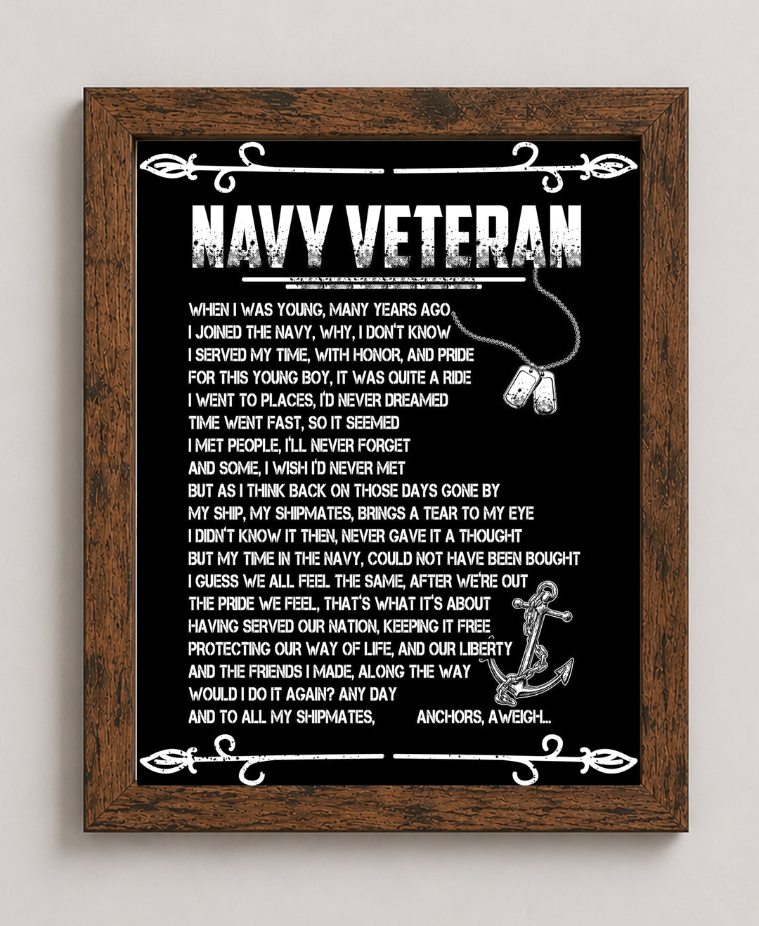Man Cave &amp; 4th of July Military Wall Art