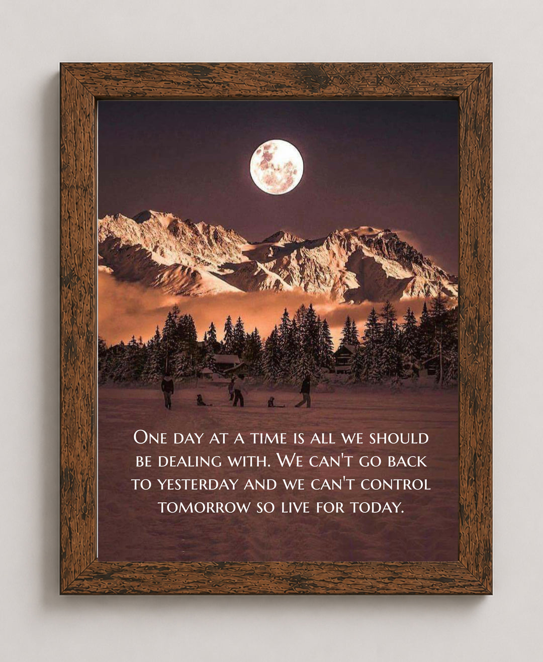 One Day Inspirational Wall Art