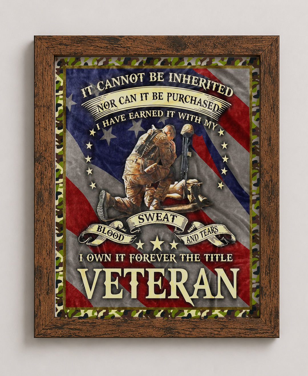 I Own It Forever Military Wall Art