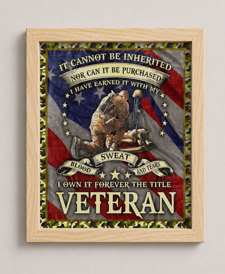 I Own It Forever Military Wall Art