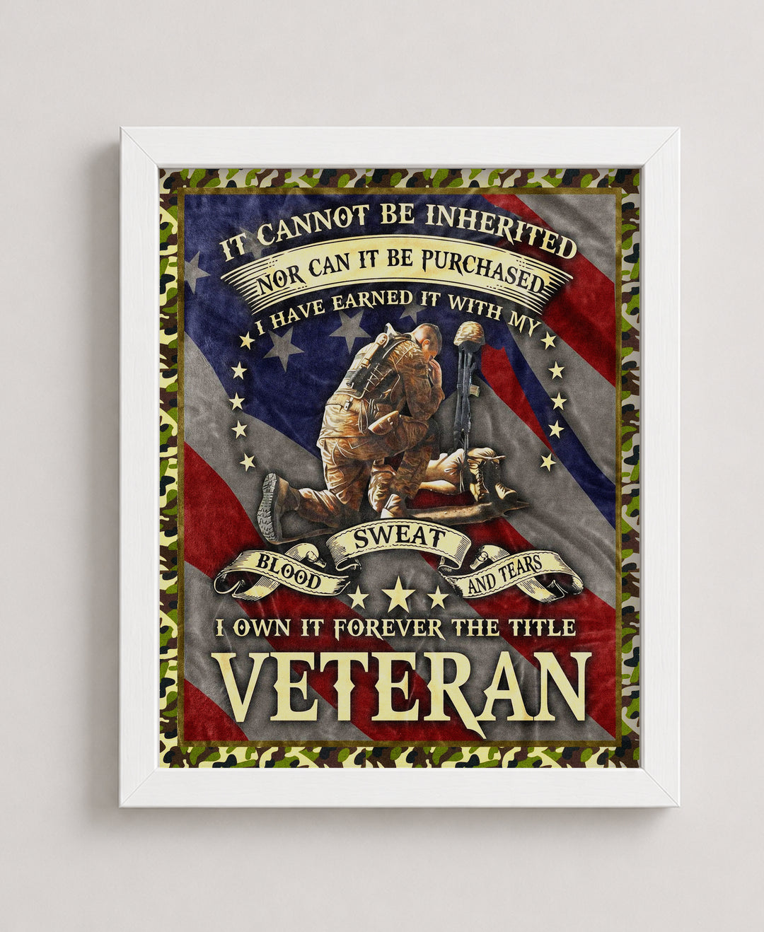 I Own It Forever Military Wall Art
