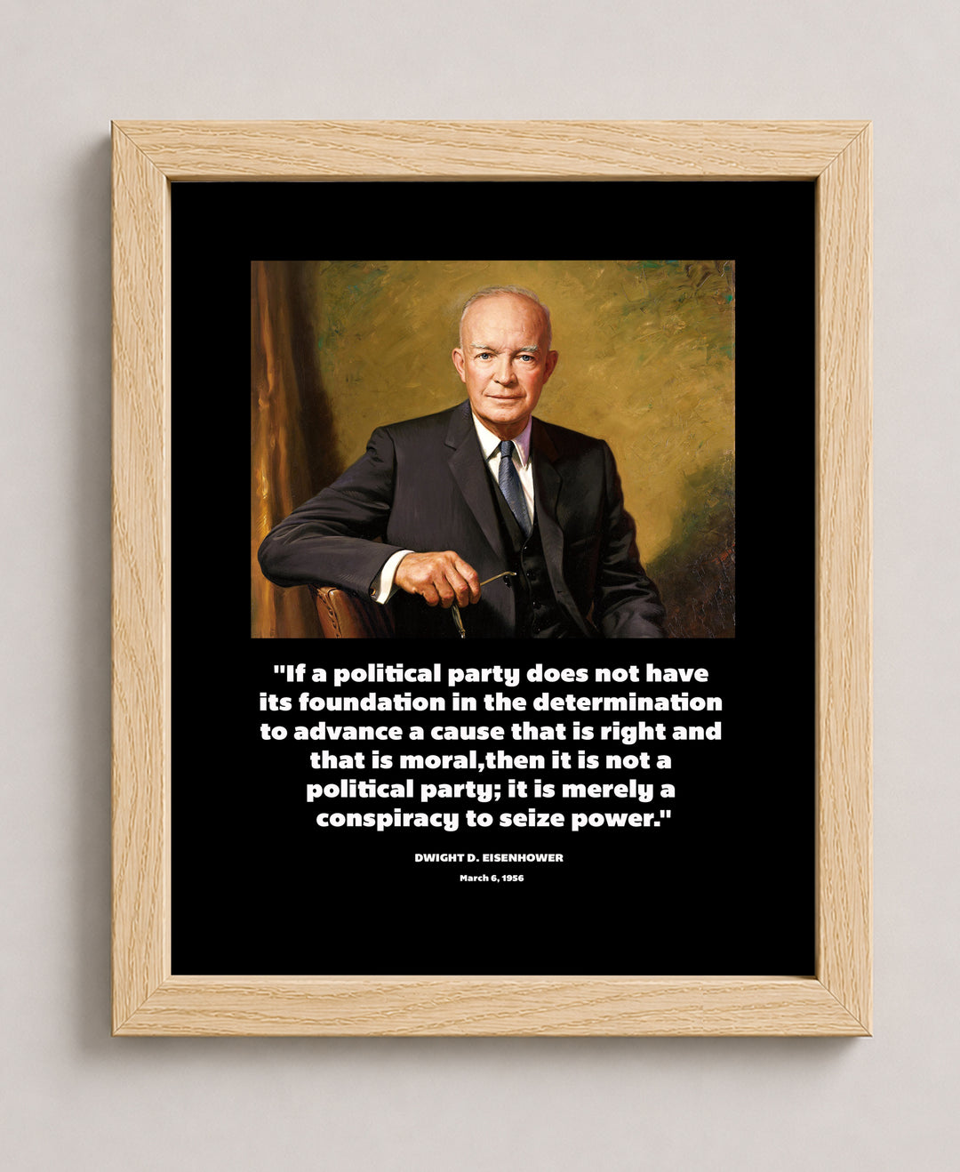 Eisenhower Patriotic Wall Art