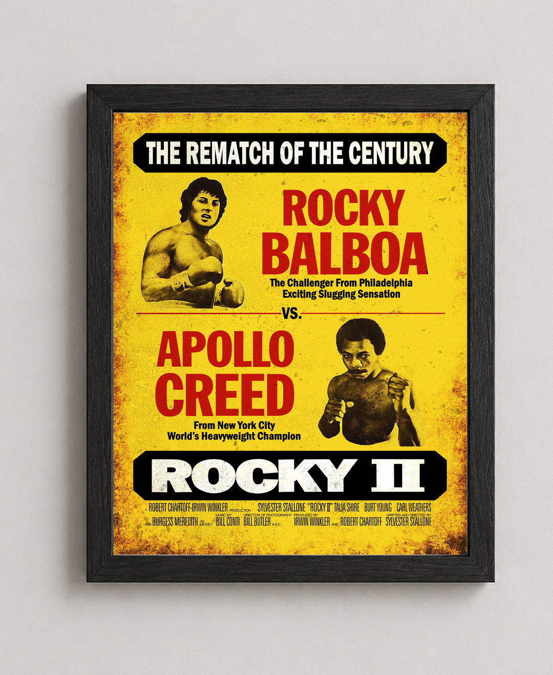 Vintage Boxing Wall Art Print Sports Motivational Wall Art