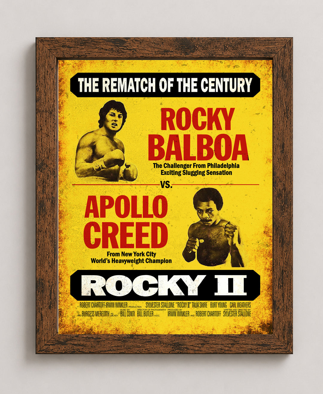 Vintage Boxing Wall Art Print Sports Motivational Wall Art