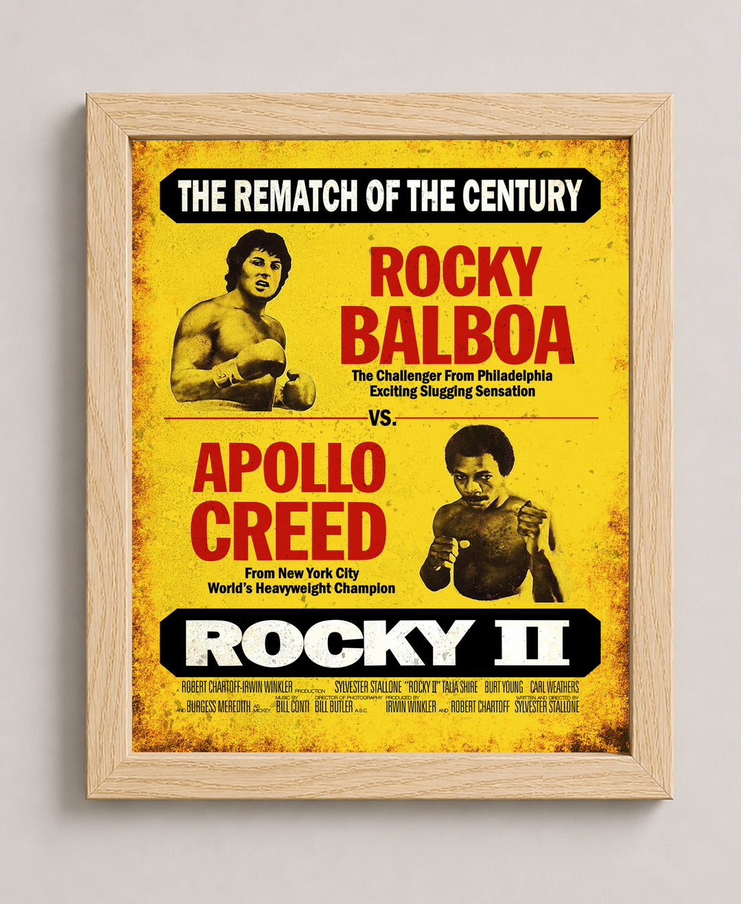Vintage Boxing Wall Art Print Sports Motivational Wall Art