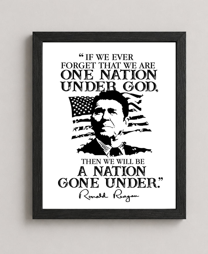 Man Cave Room Decor or 4th Of July Patriotic Wall Art