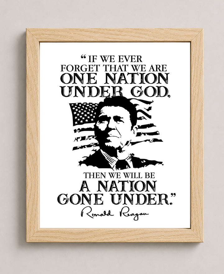 Man Cave Room Decor or 4th Of July Patriotic Wall Art