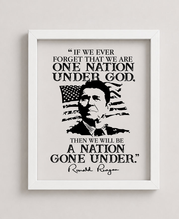 Man Cave Room Decor or 4th Of July Patriotic Wall Art