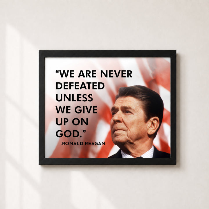Ronald Reagan Patriotic Wall Art