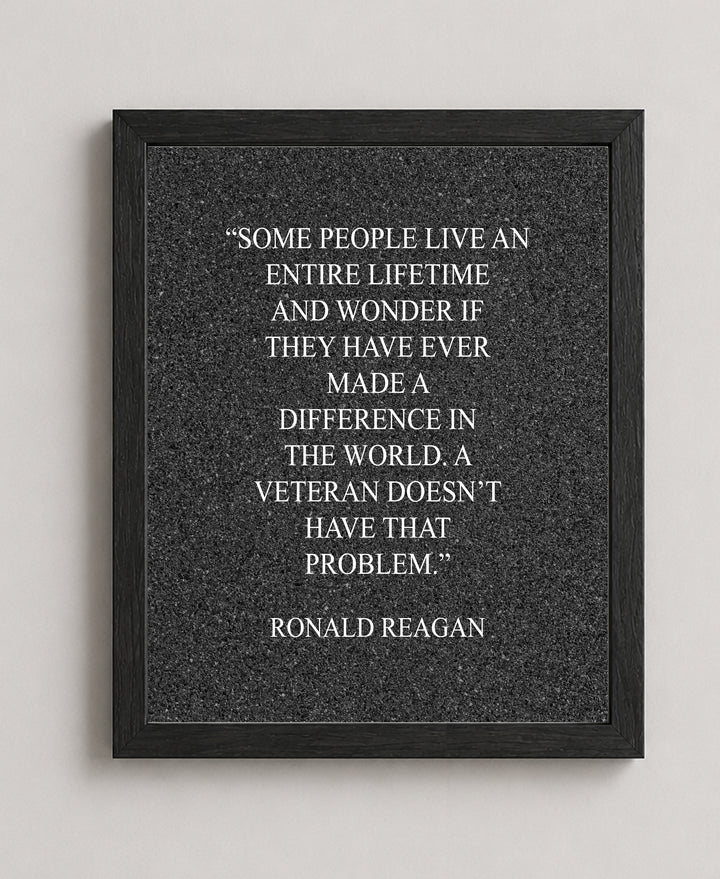 A Veteran Doesn&