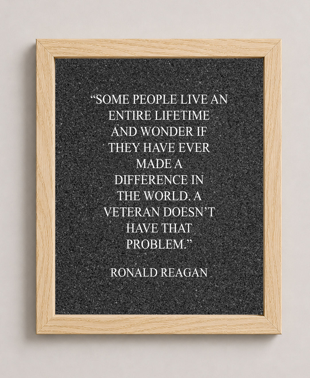 A Veteran Doesn&