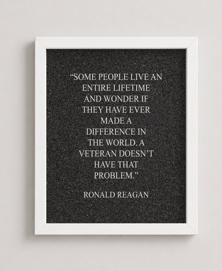 A Veteran Doesn&