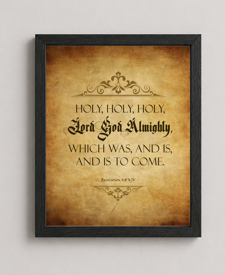 Rev Holy Inspirational Wall Art