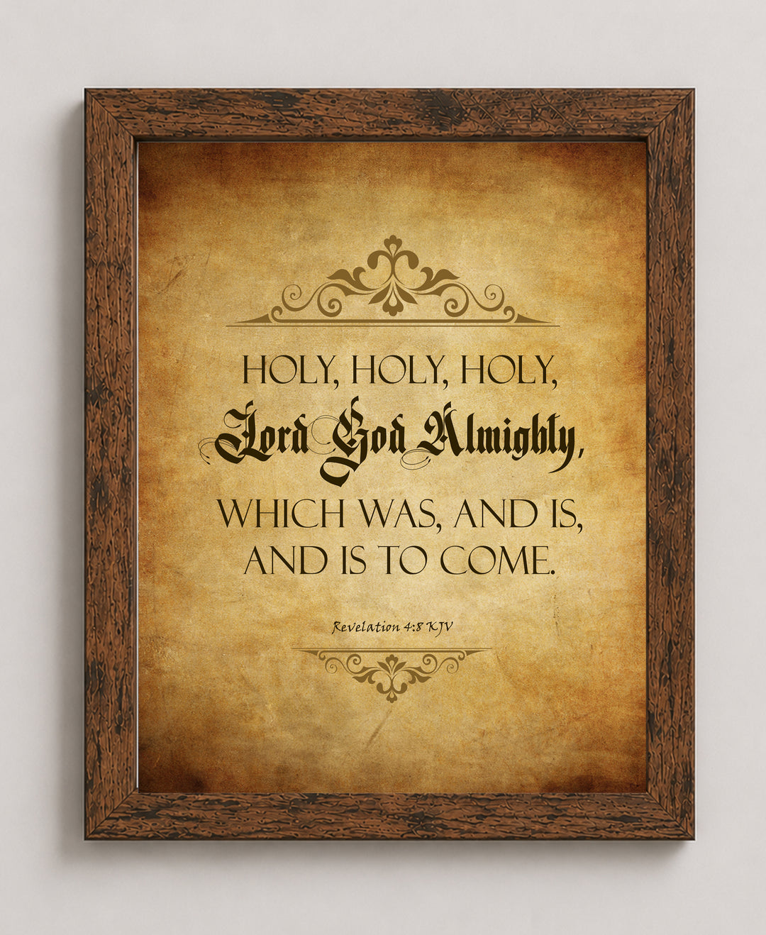 Rev Holy Inspirational Wall Art