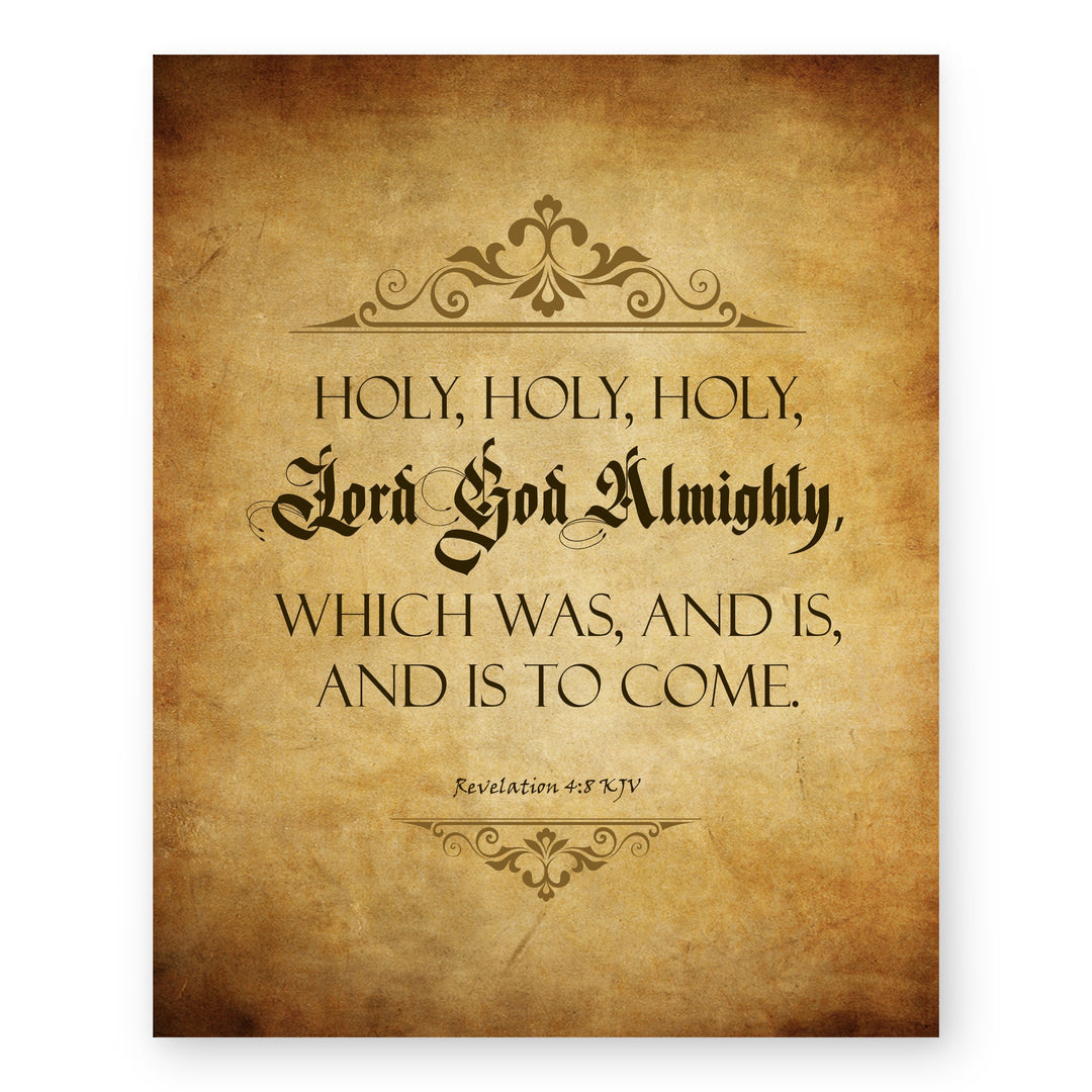 Rev Holy Inspirational Wall Art