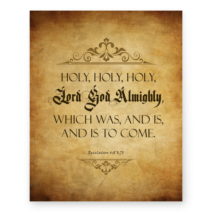 Rev Holy Inspirational Wall Art