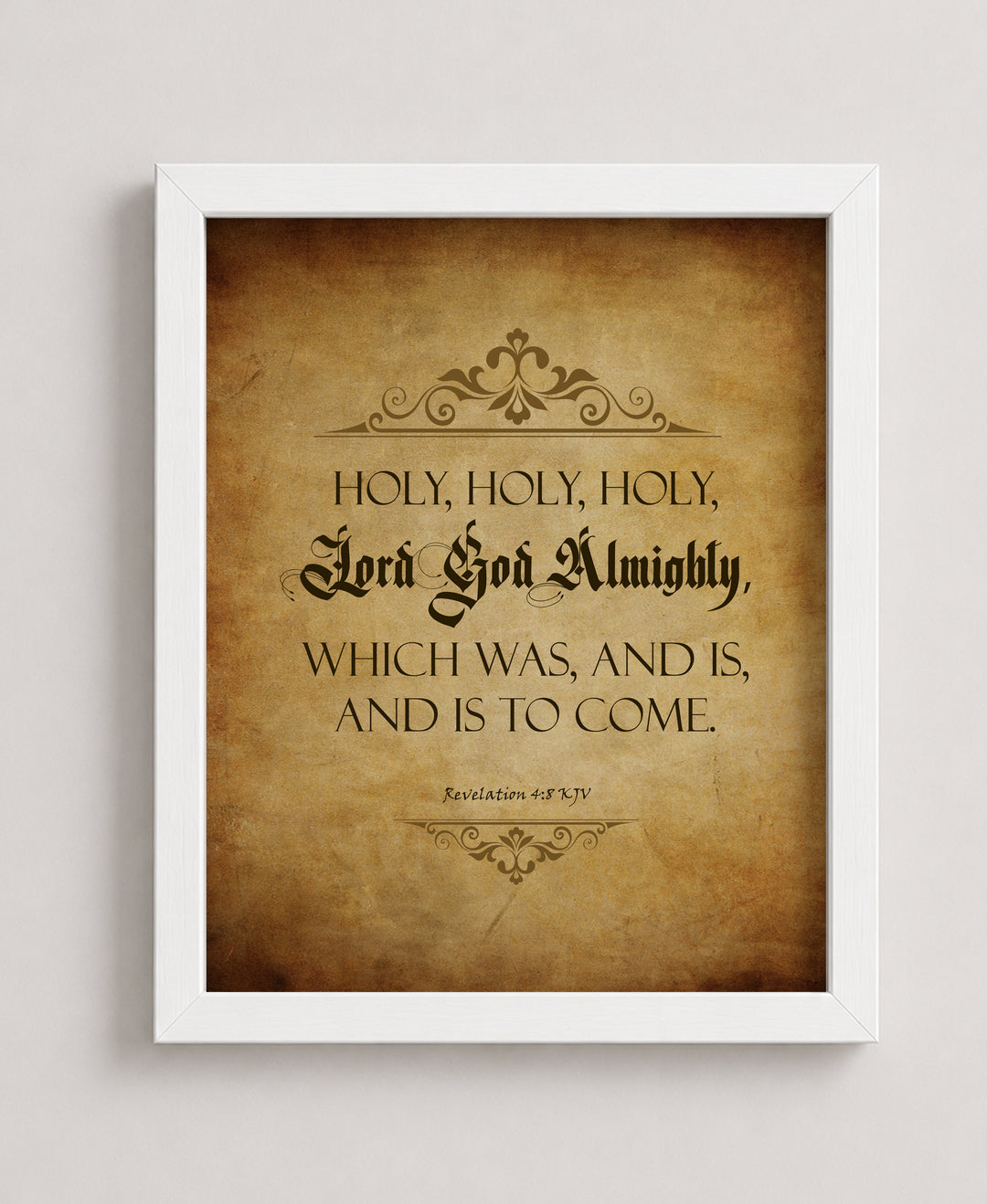 Rev Holy Inspirational Wall Art