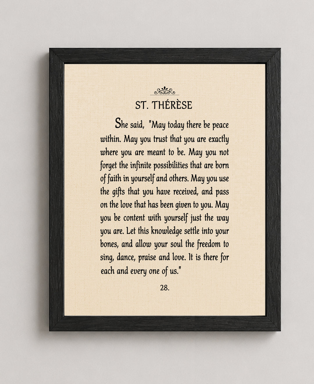 May There Be Peace Within Inspirational Wall Art
