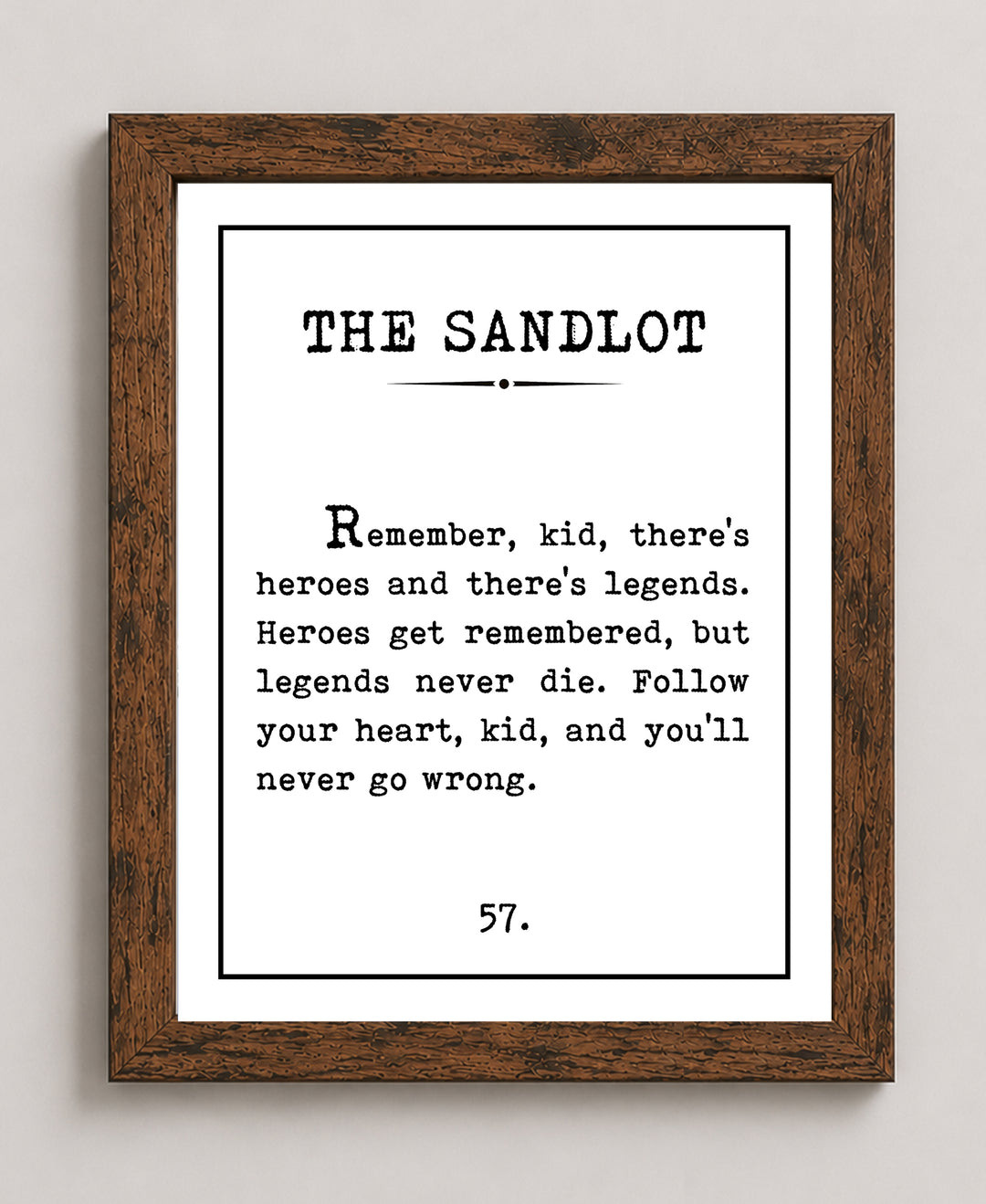 Remember Kid Inspirational Wall Art