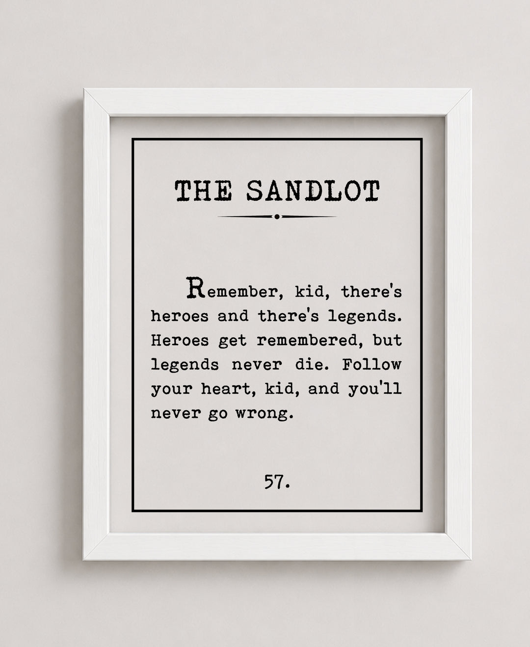 Remember Kid Inspirational Wall Art