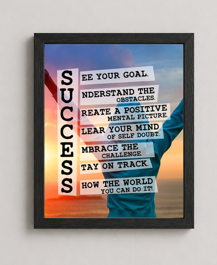Show the World Inspirational Wall Art