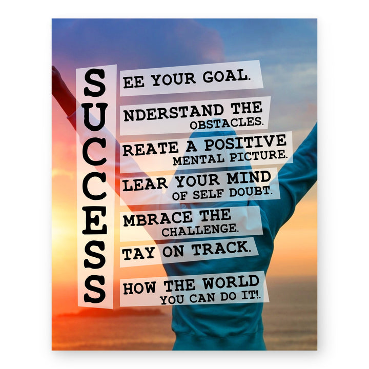 Show the World Inspirational Wall Art