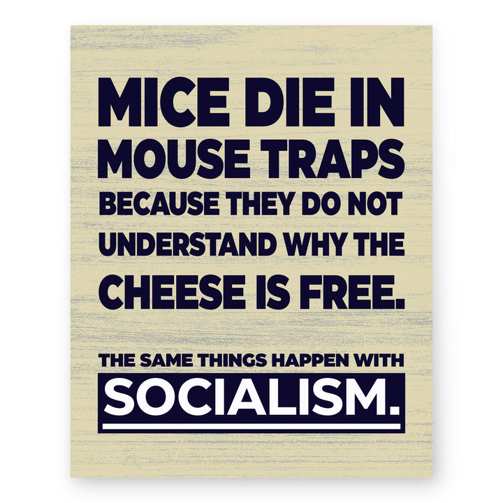The Same Things Happen With Socialism Patriotic Wall Art