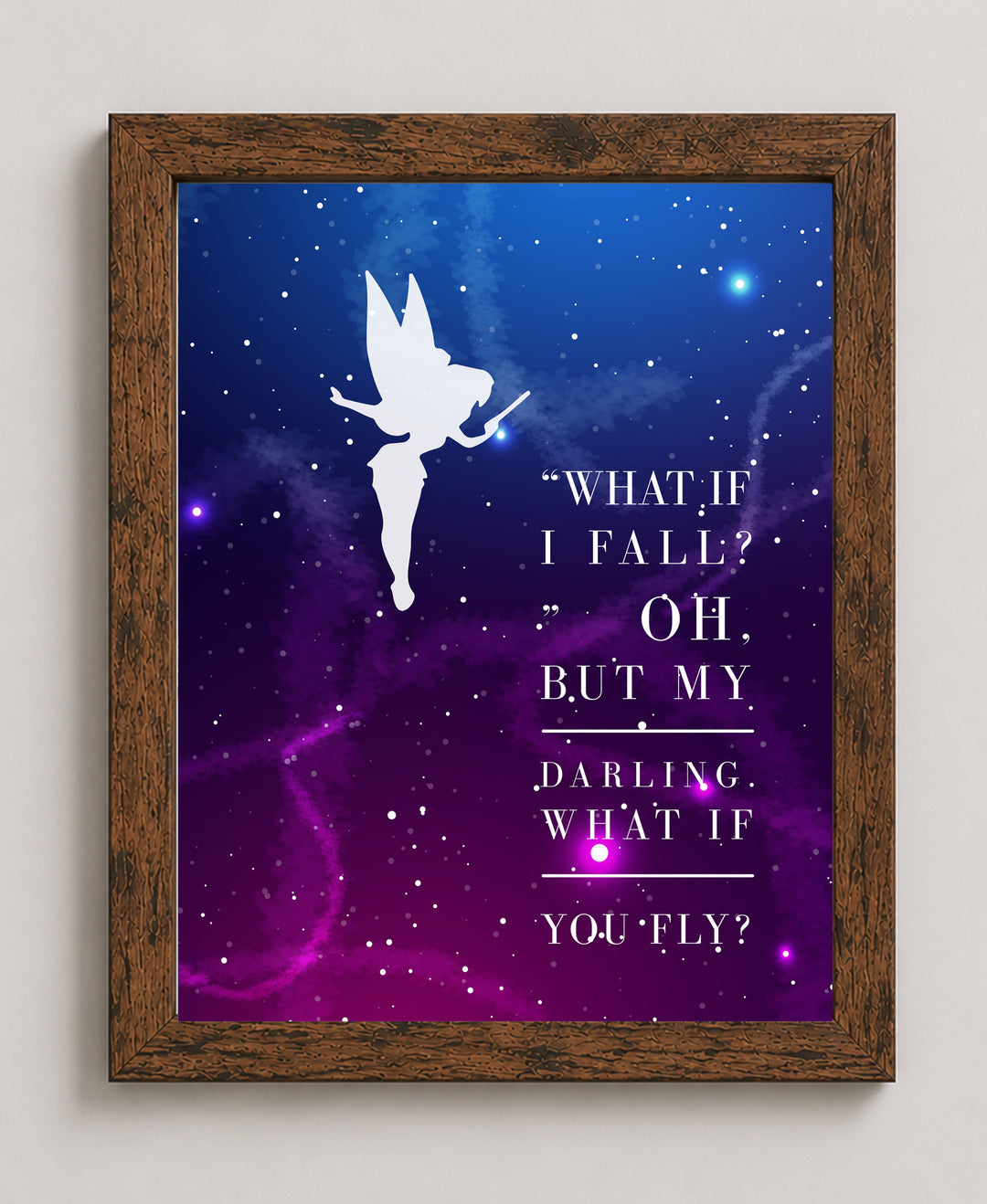 for Girls Room or Nursery Inspirational Wall Art