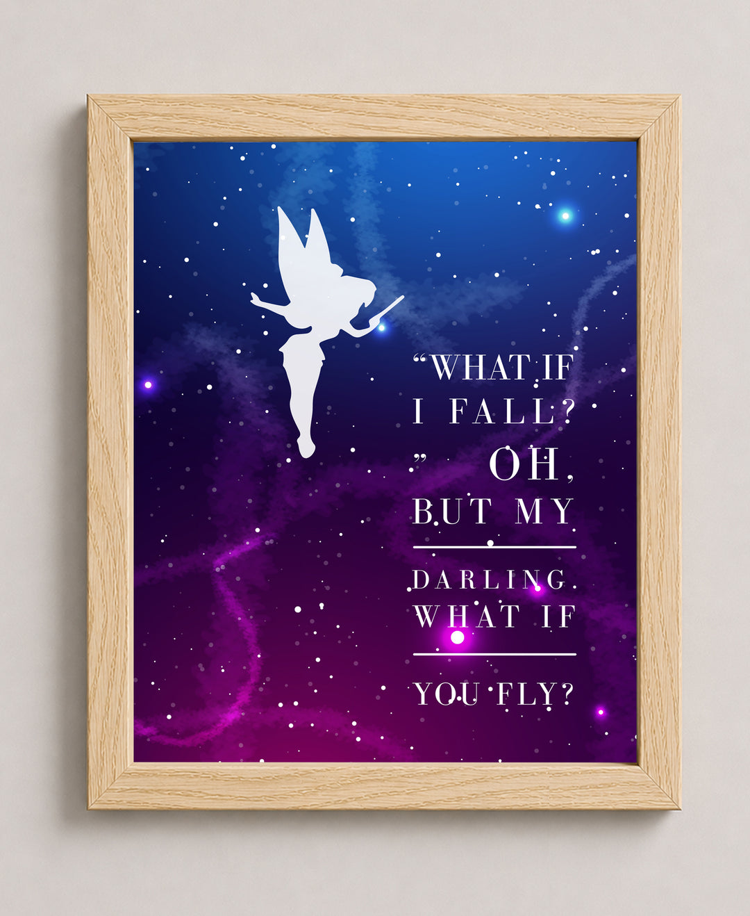 for Girls Room or Nursery Inspirational Wall Art