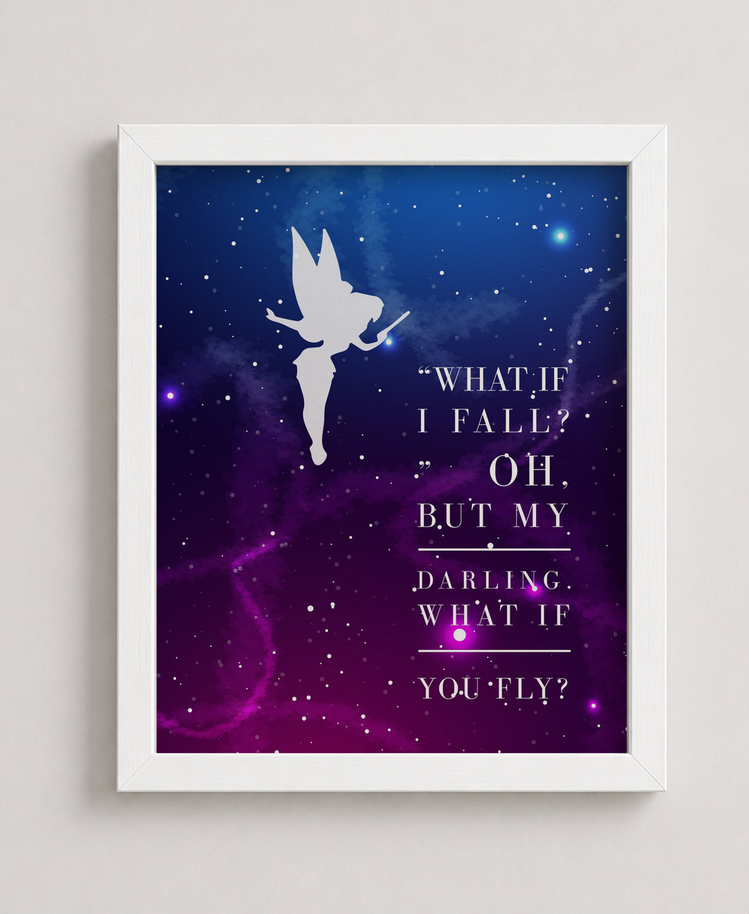 for Girls Room or Nursery Inspirational Wall Art