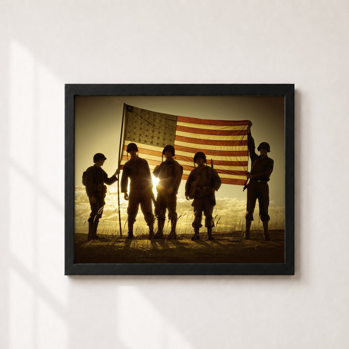 USA Freedom Patriotic Wall Art