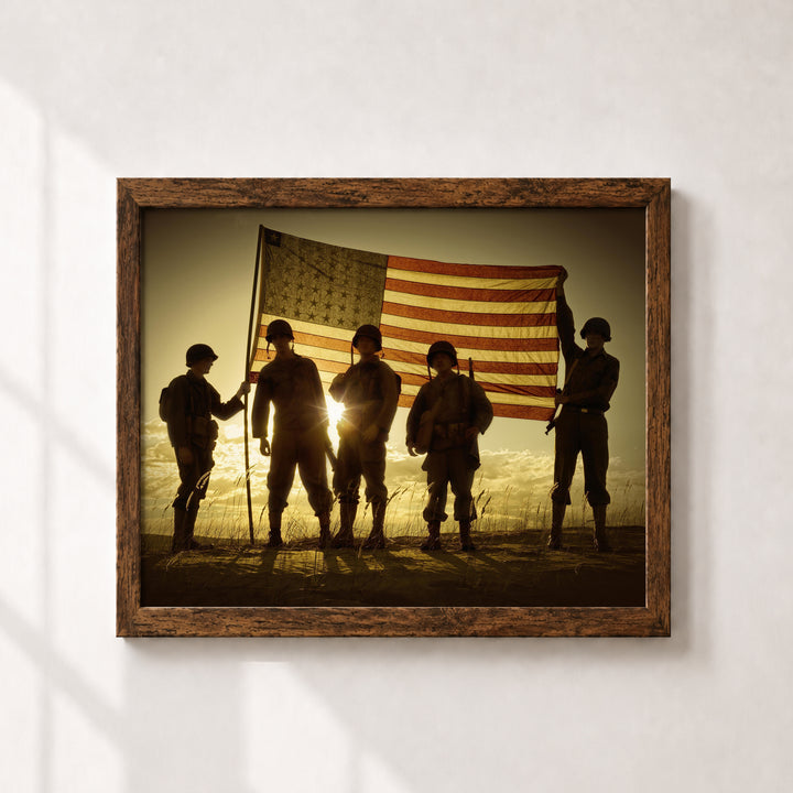 USA Freedom Patriotic Wall Art