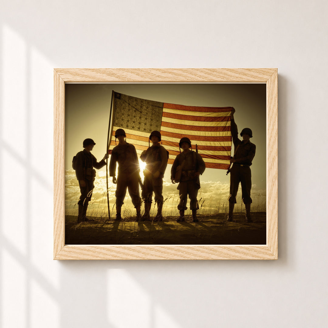 USA Freedom Patriotic Wall Art