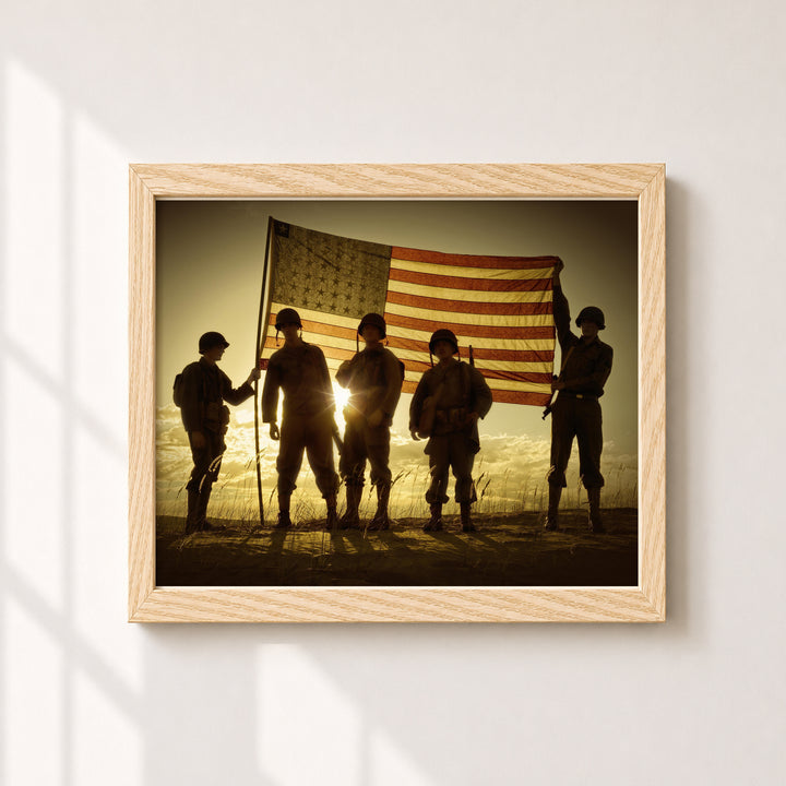 USA Freedom Patriotic Wall Art