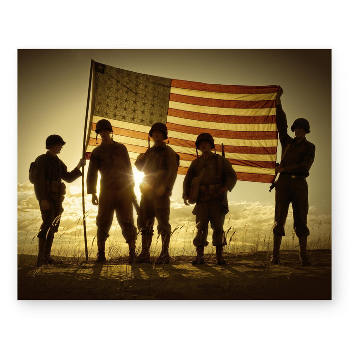 USA Freedom Patriotic Wall Art