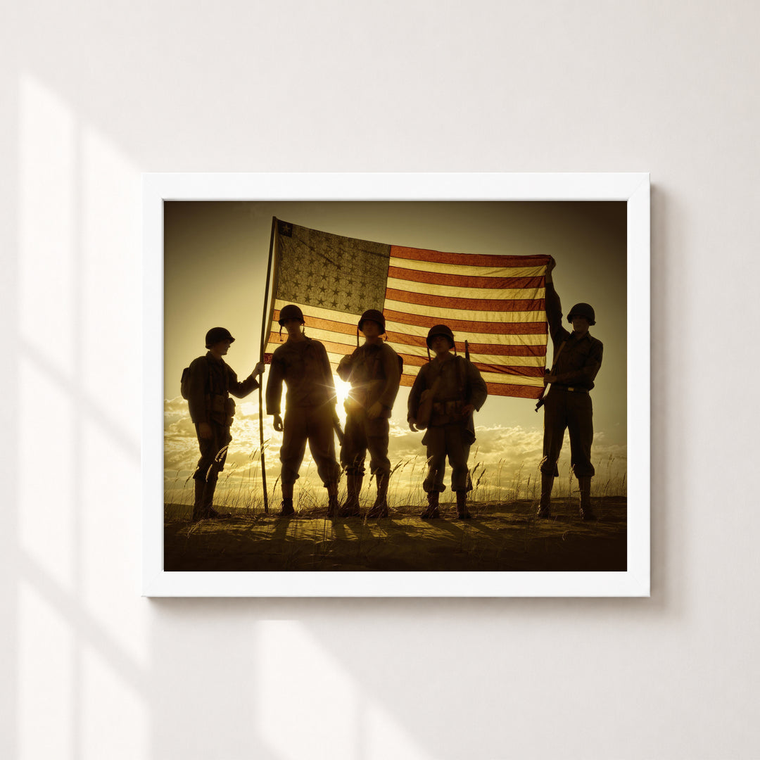 USA Freedom Patriotic Wall Art