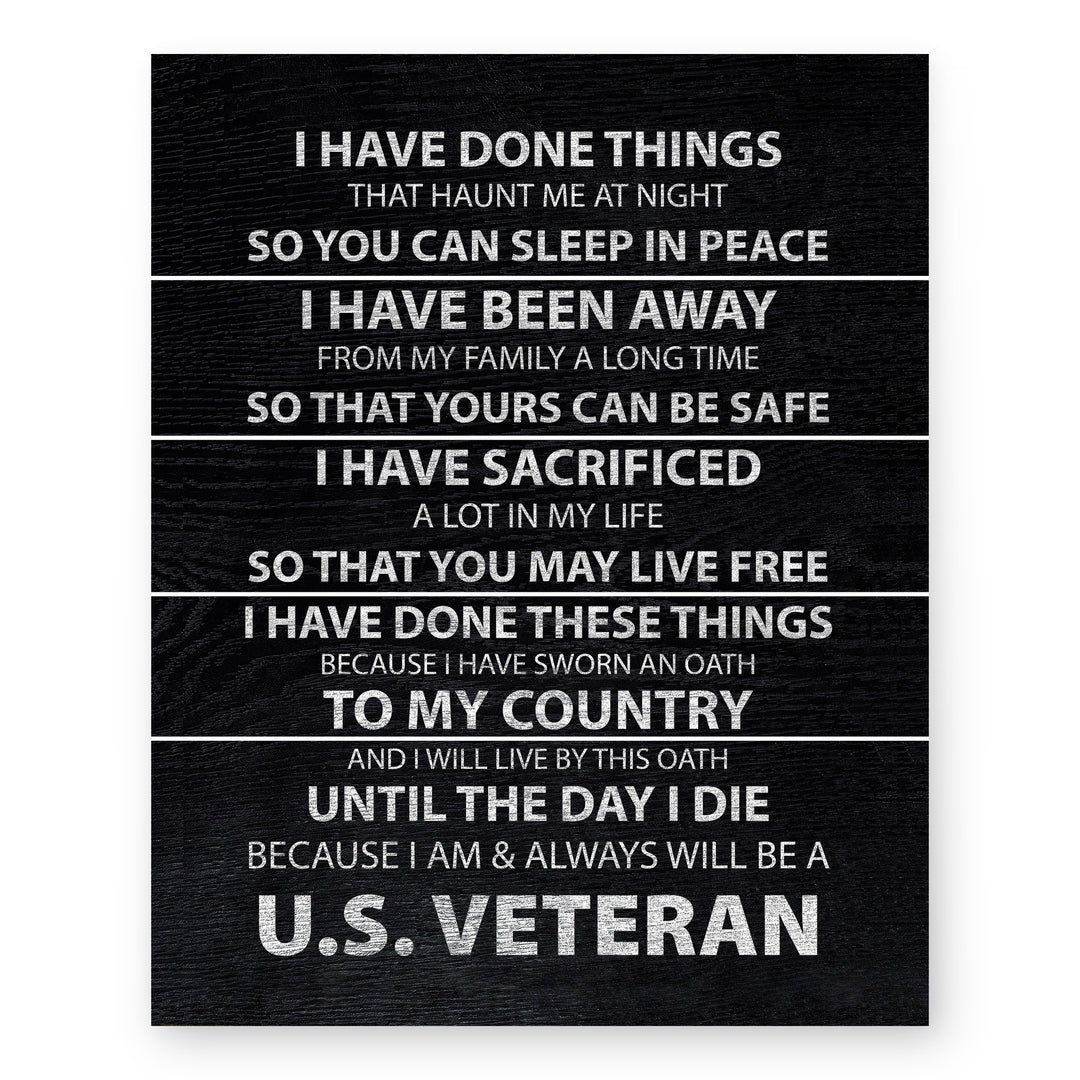 I Am &amp; Always Will Be A US Military Wall Art
