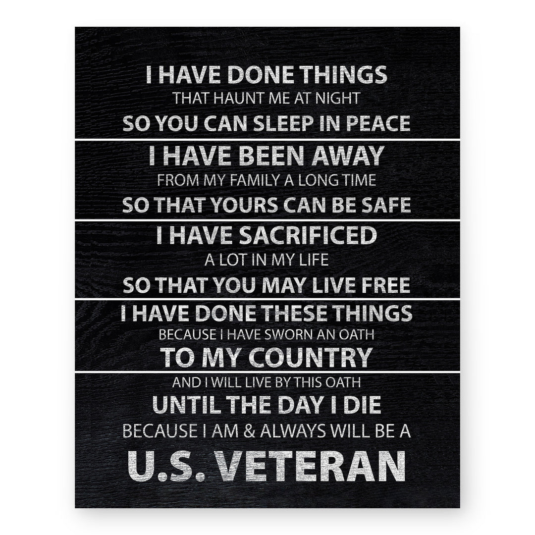 I Am &amp; Always Will Be A US Military Wall Art