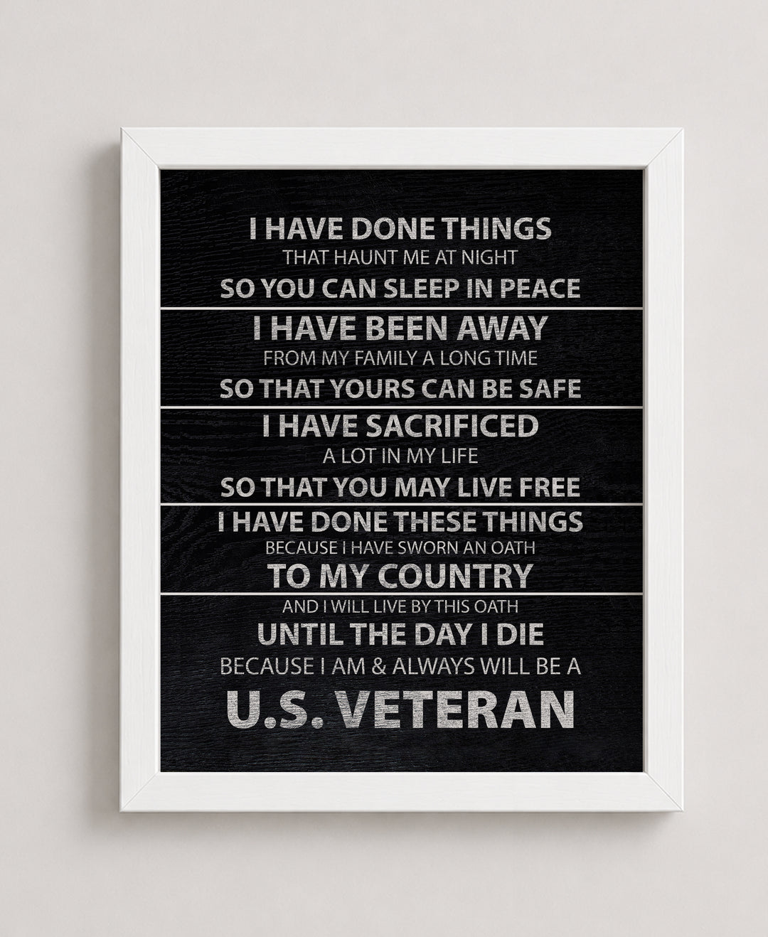 I Am &amp; Always Will Be A US Military Wall Art