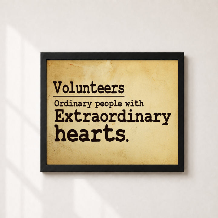Ordinary People Inspirational Wall Art