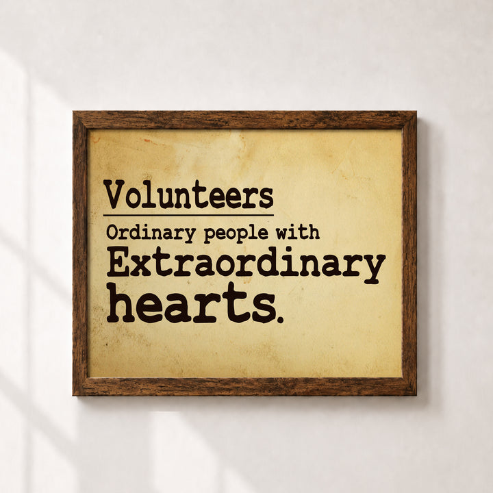 Ordinary People Inspirational Wall Art