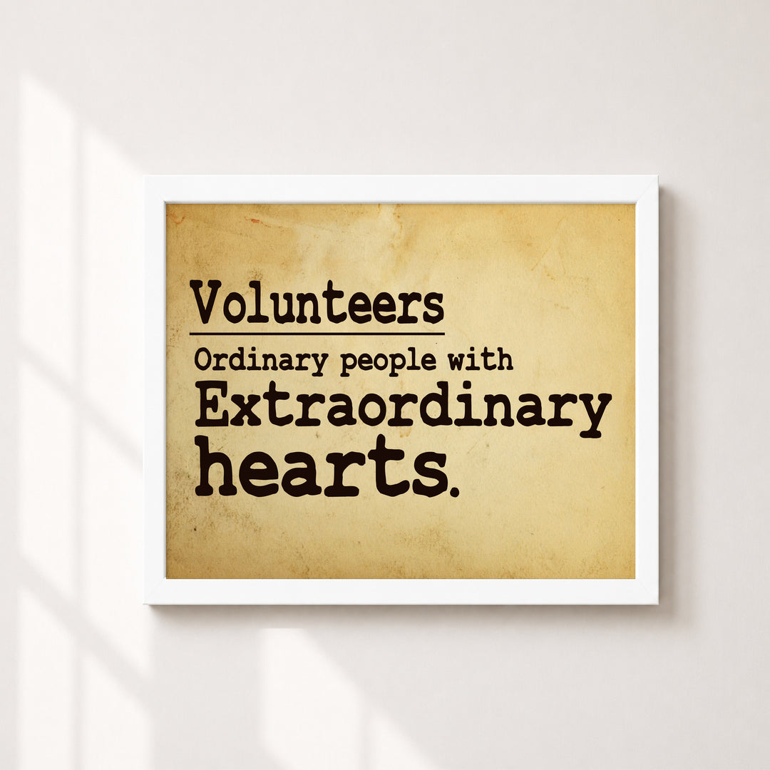 Ordinary People Inspirational Wall Art